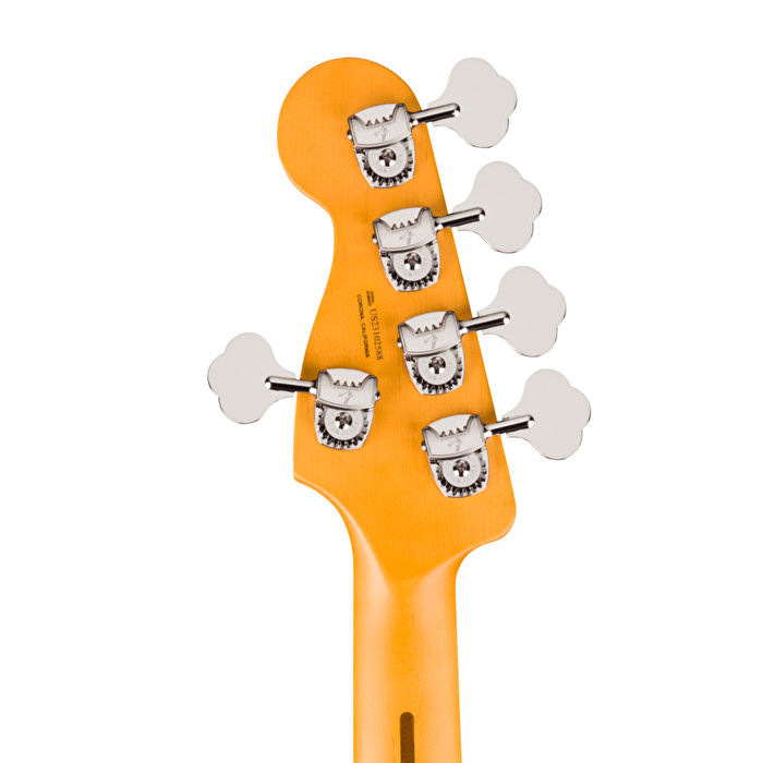 Fender American Ultra II Jazz Bass V Akçaağaç Klavye Sinister Red 5 Telli Bas Gitar